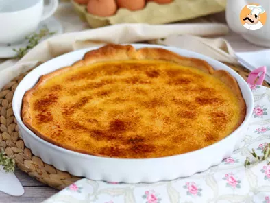 Rețetă Tarta crème brûlée- un desert elegant