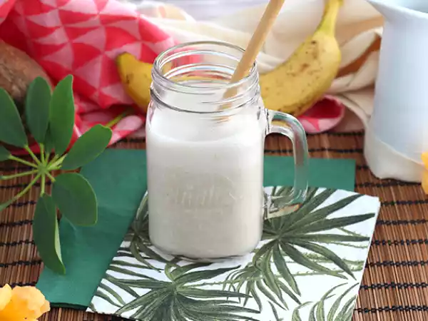 Rețetă Milkshake vegan cu banana