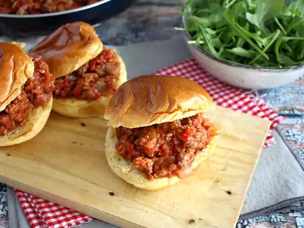 Rețetă Hamburger in stil sloppy joe
