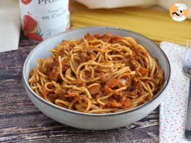 Rețetă Sos Bolognez vegetarian pentru spaghete