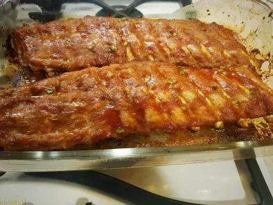 Rețetă Coaste de porc BBQ la cuptor