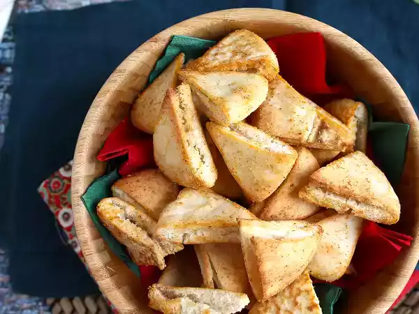Rețetă Chipsuri de paine pita - reteta expresa