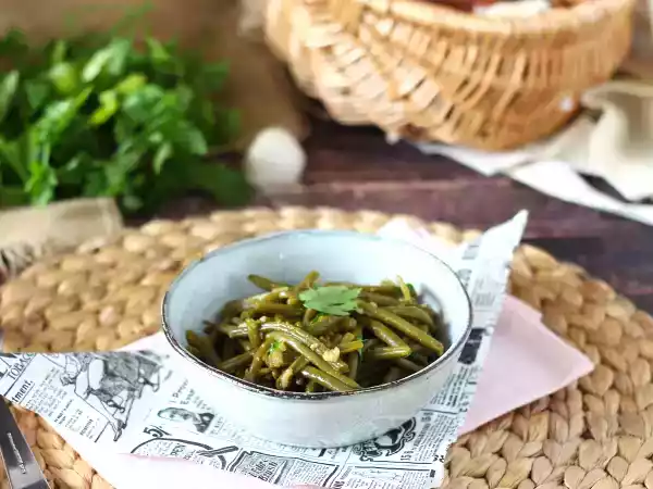Rețetă Cum să gătești fasolea verde în apă?