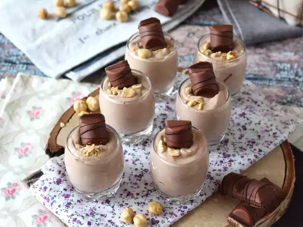 Rețetă Verrine kinder bueno
