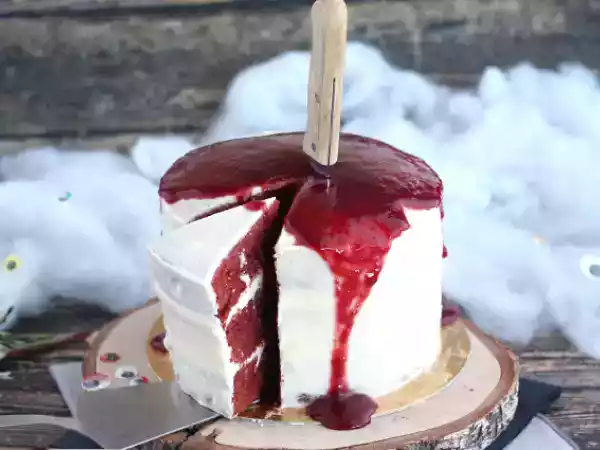 Rețetă Red velvet de halloween