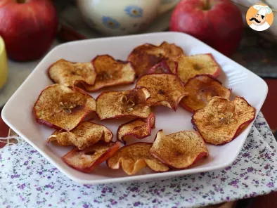Rețetă Chips-uri de mere cu scorțișoară la air fryer