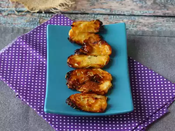 Rețetă Halloumi cu miere la air fryer