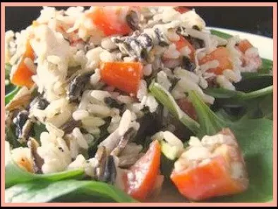 Rețetă Salata colorata cu trei feluri de orez