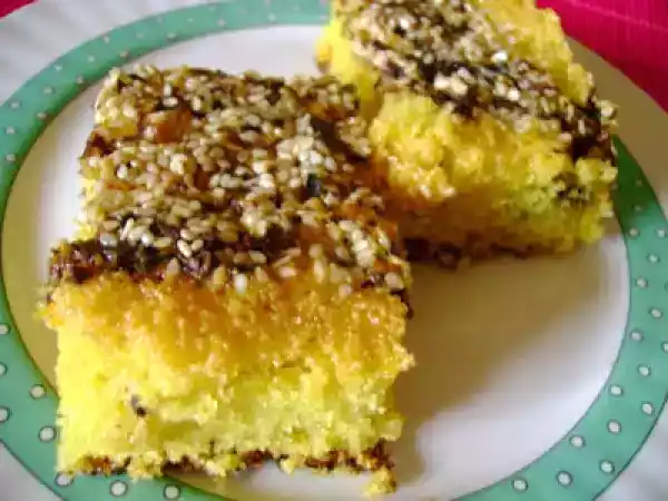 Rețetă Sfoof- prajitura cu gris - de post