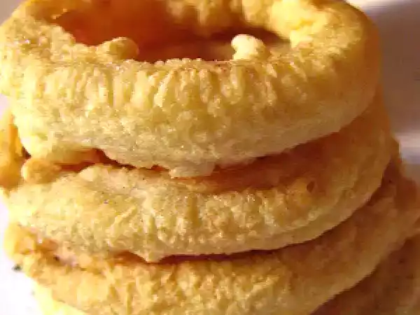 Rețetă Inele de ceapa pane