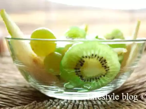 Rețetă Salata de fructe verzi