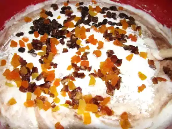 Rețetă Chec cu banane si fructe confiate