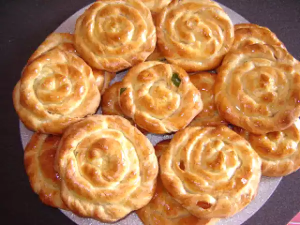 Rețetă Melci cu rahat si miere / turkish delight and honey rolls