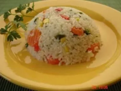 Rețetă Garnitura de orez cu legume