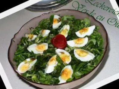 Rețetă Salata verde cu oua