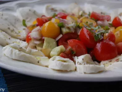 Rețetă Salata de vara cu mozzarella
