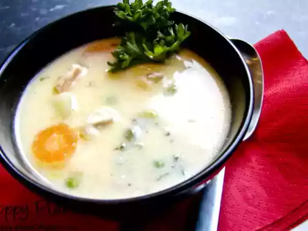 Rețetă Supa crema cu peste si creveti