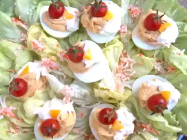 Rețetă Oua umplute