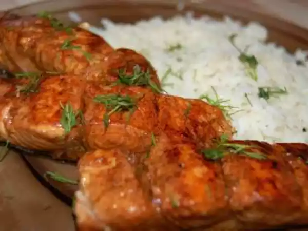 Rețetă Somon marinat cu sos de soia