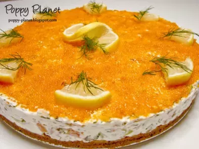 Rețetă Smörgåstårtor - cheesecake cu somon