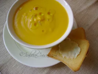 Rețetă Supa-crema din dovleac si gorgonzola