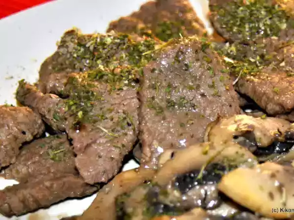 Rețetă Vita cu ciuperci