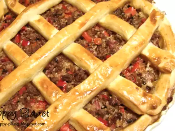 Rețetă Tarta cu carne tocata