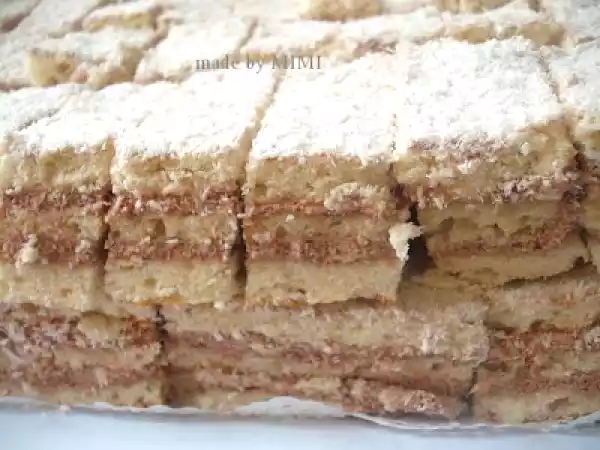 Rețetă Prajitura cu crema de cacao