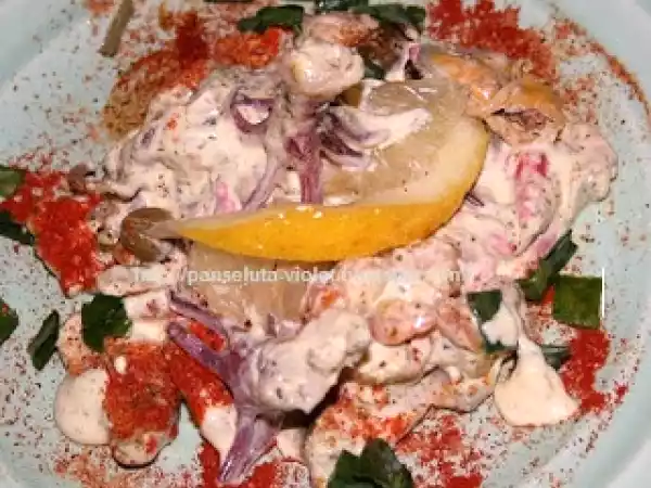 Rețetă Salata de fructe de mare cu maioneza