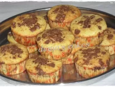 Rețetă Briose-muffins cu ciocolata