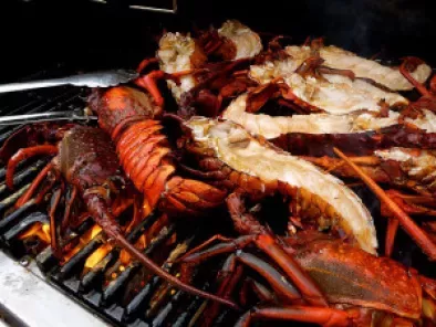 Rețetă Homar pe grill(lobster)