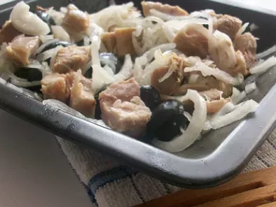 Rețetă Salata de macrou afumat