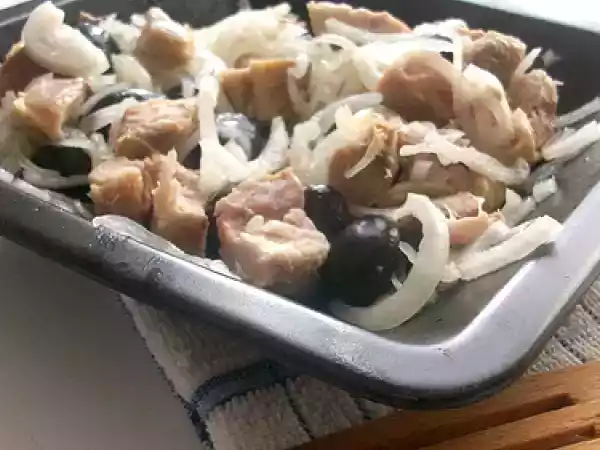 Rețetă Salata de macrou afumat