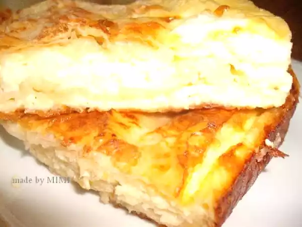 Rețetă Placinta cu branza dulce