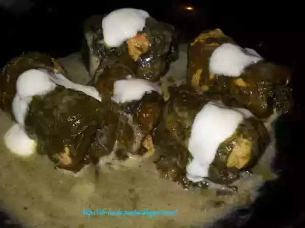 Rețetă Sarmalute in foi de stevie - dietetic