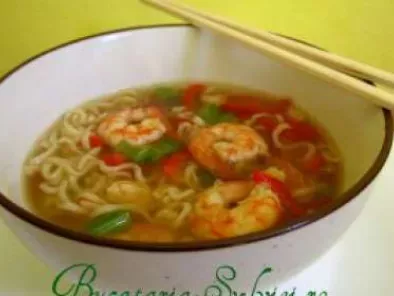 Rețetă Supa chinezeasca de creveti
