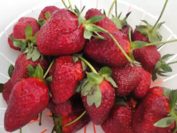 Rețetă Spuma de capsuni cu frisca (strawberry mousse)