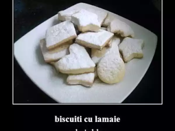Rețetă Biscuiti cu lamaie