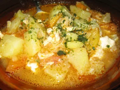 Rețetă Supa de cartofi cu piept de pui