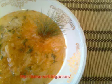 Rețetă Supa de dovleac cu marar