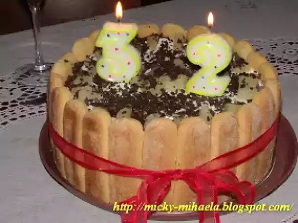 Rețetă Tort diplomat cu piscoturi