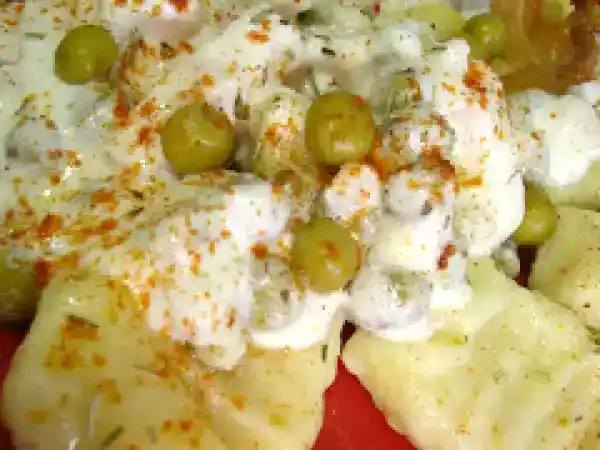 Rețetă Gnocchi cu sos de mazare