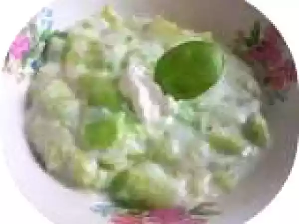 Rețetă Dovlecei cu sos alb