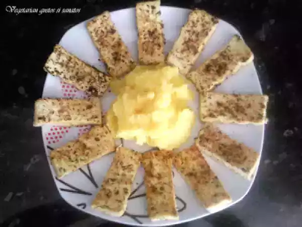 Rețetă Tofu fript / tofu a la plancha