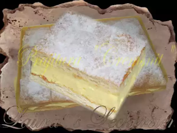 Rețetă Prăjitură cremșnit (fără ouă)