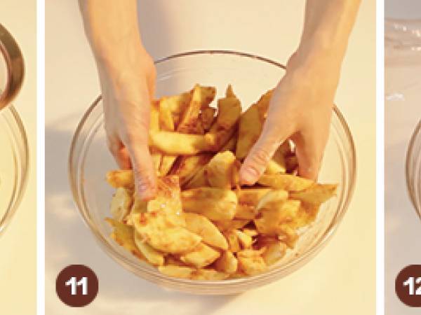 Apple Pie (Placinta americana cu mere) Reteta video - Preparare etapa 9