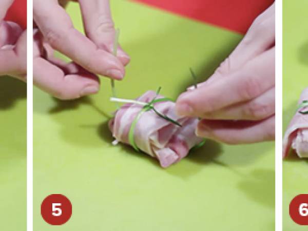 Pachetele cu carne de porc (Reteta video) - Preparare etapa 2