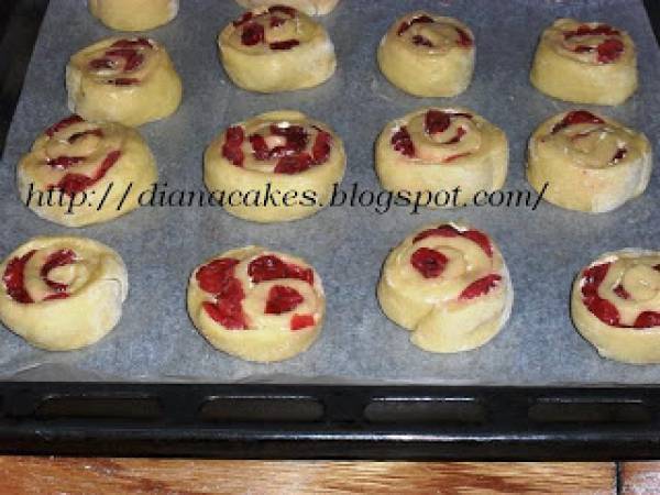 Melcisori cu visine - Preparare etapa 5