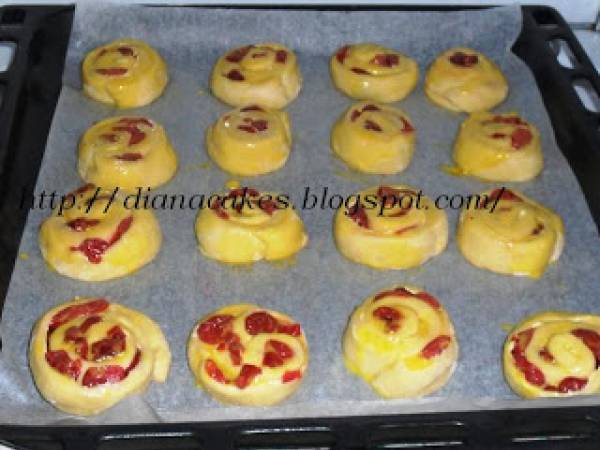 Melcisori cu visine - Preparare etapa 6