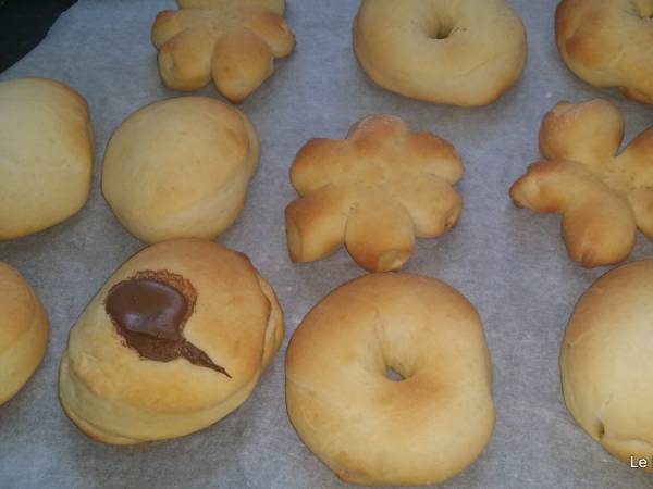 Gogosi la cuptor- Donuts - Preparare etapa 5